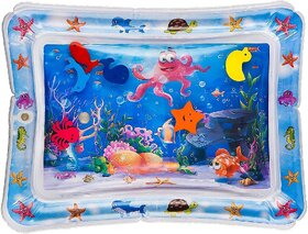 Baby Kids Water Play Mat Toys Inflatable Tummy Time Leakproof Water Play Mat, Fun Activity Play Center Indoor and Outdoor Water Play Mat for Baby