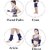Combo Set of Ankle, Palm, Knee, Elbow Support For Gym and Multi Sports Uses