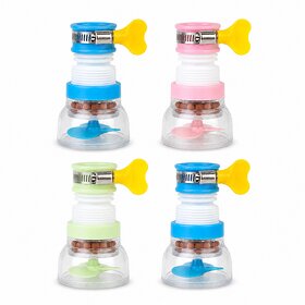 Flexible Clamp Fit Faucet Extender for Kitchen Sink and Basin Pack of 4