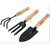 Garden Tool Set Big Trowel, Hand Fork, Hand Rake  Pruner/Cutter for Gardening Garden Tool Kit (4 Tools)