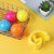 (Pack of 1 ) Mini Ball Raincoat with Keychain | Portable Disposable Emergency Rain Poncho Lightweight Travel Raincoat