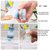 (Pack of 2) 360 Rotating Splash-Proof Faucet Nozzle with Expandable Filter for Sink  Bathroom (Multicolor)