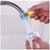 (Pack of 2) 360 Rotating Splash-Proof Faucet Nozzle with Expandable Filter for Sink  Bathroom (Multicolor)