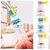 (Pack of 2) 360 Rotating Splash-Proof Faucet Nozzle with Expandable Filter for Sink  Bathroom (Multicolor)