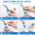 (Pack of 2) 360 Rotating Splash-Proof Faucet Nozzle with Expandable Filter for Sink  Bathroom (Multicolor)