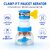 (Pack of 2) 360 Rotating Splash-Proof Faucet Nozzle with Expandable Filter for Sink  Bathroom (Multicolor)