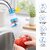 (Pack of 2) 360 Rotating Splash-Proof Faucet Nozzle with Expandable Filter for Sink  Bathroom (Multicolor)