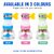 (Pack of 2) 360 Rotating Splash-Proof Faucet Nozzle with Expandable Filter for Sink  Bathroom (Multicolor)