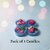 (Set of 4) Handcrafted Lotus Pond Tealight Candles, Blue and Pink, Soy Wax, Jumbo Size, Scented with Mix Fragrances, Contemporary Style, for Festival Decoration