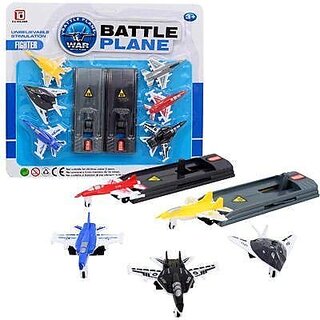 Nanson War Fighter Battle Plane Toy Set for Kids | Fighter Jet Model Toys for Boys & Girls | Blister Pack Gift Toy_Play-2047