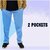 (Pack of 3) Men's Comfortable Pants  Casual Wear Soft Fabric for Daily Use