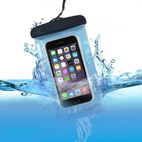 Shopkartz Waterproof Mobile Pouch Cover for All Mobiles, Cellphone Dry Bag Compatible All Smartphones