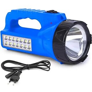 Charkee 30W High Flash Led torch Plastic Body Rechargeable Tourch (Multicolor)_Play-3630