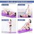 Portable 4-Tube Pull Reducer for Full Body Workout, Pedal Puller Resistance Band  Tummy Trimmer for Belly Fat Reduction, Yoga Stretching, Crossfit Exercise, Home Gym Equipment for Men  Women