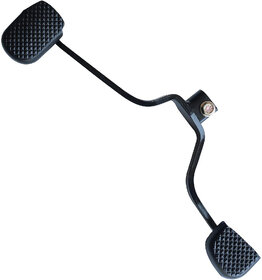 Gear Lever Compatible for Glamour Car Gear Lever (Silver)