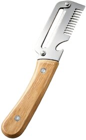 3 in 1 Peeling Knife Bottle Opener Vegetable Peeler Kitchen Tool Fruit Peeler Cutter Stainless Steel Blade Multi Purpose Cooking Accessory