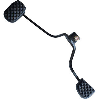 Gear Lever Compatible for Glamour Car Gear Lever (Silver)