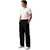Men's Cargo Pants with Elastic Waistband, Straight Fit