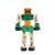Wooden Transformer Robot Toy for Kids | 4-in-1 Convertible Robot to Car | Elastic String Flex Joints | Safe Beechwood | STEM Educational Toy | Ages 3+ | Great Gift for Boys & Girls