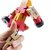 Wooden Transformer Robot Toy for Kids | 4-in-1 Convertible Robot to Car | Elastic String Flex Joints | Safe Beechwood | STEM Educational Toy | Ages 3+ | Great Gift for Boys & Girls