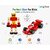 2-in-1 Wooden Robot and Race Car Toy Set for Kids, STEM Learning, Ages 3+