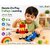 2-in-1 Wooden Robot and Race Car Toy Set for Kids, STEM Learning, Ages 3+