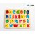 Wooden Lowercase Alphabet Puzzle Board, a-z Small Letters, Educational Learning Toy for Toddlers 2+ Years