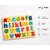 Wooden Lowercase Alphabet Puzzle Board, a-z Small Letters, Educational Learning Toy for Toddlers 2+ Years