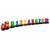 Wooden Magnetic Number Train, Numbers 0 to 10, Multicolour, 11 Piece Set, Educational Toy for Ages 3 and Above