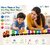 Wooden Magnetic Number Train, Numbers 0 to 10, Multicolour, 11 Piece Set, Educational Toy for Ages 3 and Above