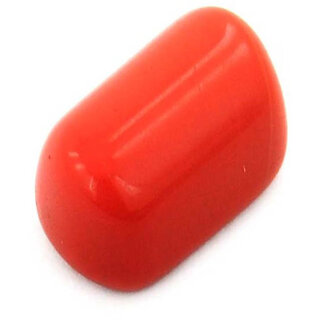 8.25 Ratti Natural Red Moonga Certified Gemstone