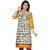 Creations Contrast Sleve Printed Kurti.