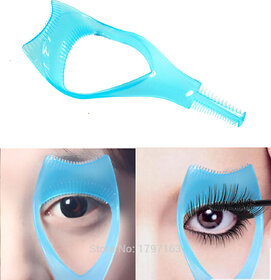 Importikah 3-in-1 Mascara Applicator Guide, Upper Lower Eyelash Comb