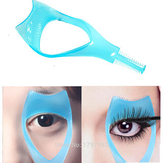Importikah 3-in-1 Mascara Applicator Guide, Upper Lower Eyelash Comb