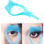 Importikah 3-in-1 Mascara Applicator Guide, Upper Lower Eyelash Comb