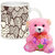 AllUPrints Love You Always And Forever White Coffee Mug With Teddy - 11 oz