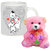 AllUPrints Limitless Love For Valentine White Coffee Mug With Teddy - 11 oz