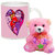 AllUPrints Best Gift On Valentines Day White Coffee Mug With Teddy - 11 oz