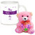 AllUPrints Valentines Day Gift For Best Friend White Coffee Mug With Teddy - 11 oz