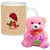 AllUPrints Beautiful Valentines Day Gift White Coffee Mug With Teddy - 11 oz