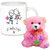 AllUPrints Superb Gift On Valentines Day White Coffee Mug With Teddy - 11 oz