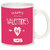 AllUPrints Love Like Crazy On Valentines Day White Coffee Mug - 11 oz