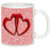 AllUPrints Crazy Gift For Crazy Friend On Valentines Day White Coffee Mug - 11 oz