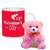 AllUPrints Enjoy The Purity Of Valentines Day White Coffee Mug With Teddy - 11 oz