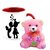 AllUPrints Uncountable Love Red Coffee Mug With Teddy - 11 oz