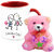 AllUPrints Superb Gift On Valentines Day Red Coffee Mug With Teddy - 11 oz