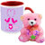AllUPrints Valentines Day Gift For My Heart Red Coffee Mug With Teddy - 11 oz