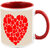 AllUPrints Love You Always And Forever Red Coffee Mug - 11 oz
