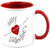 AllUPrints Lovely Gift For Boyfriend On Valentines Day Red Coffee Mug - 11 oz