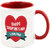 AllUPrints A Gift Of Lifetime On Valentines Day Red Coffee Mug - 11 oz